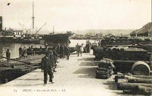 Oran- 047- travail sur les quais